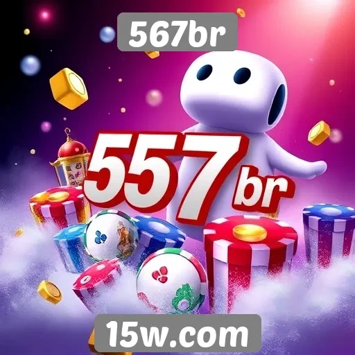 Atrações principais do site de jogos 567br